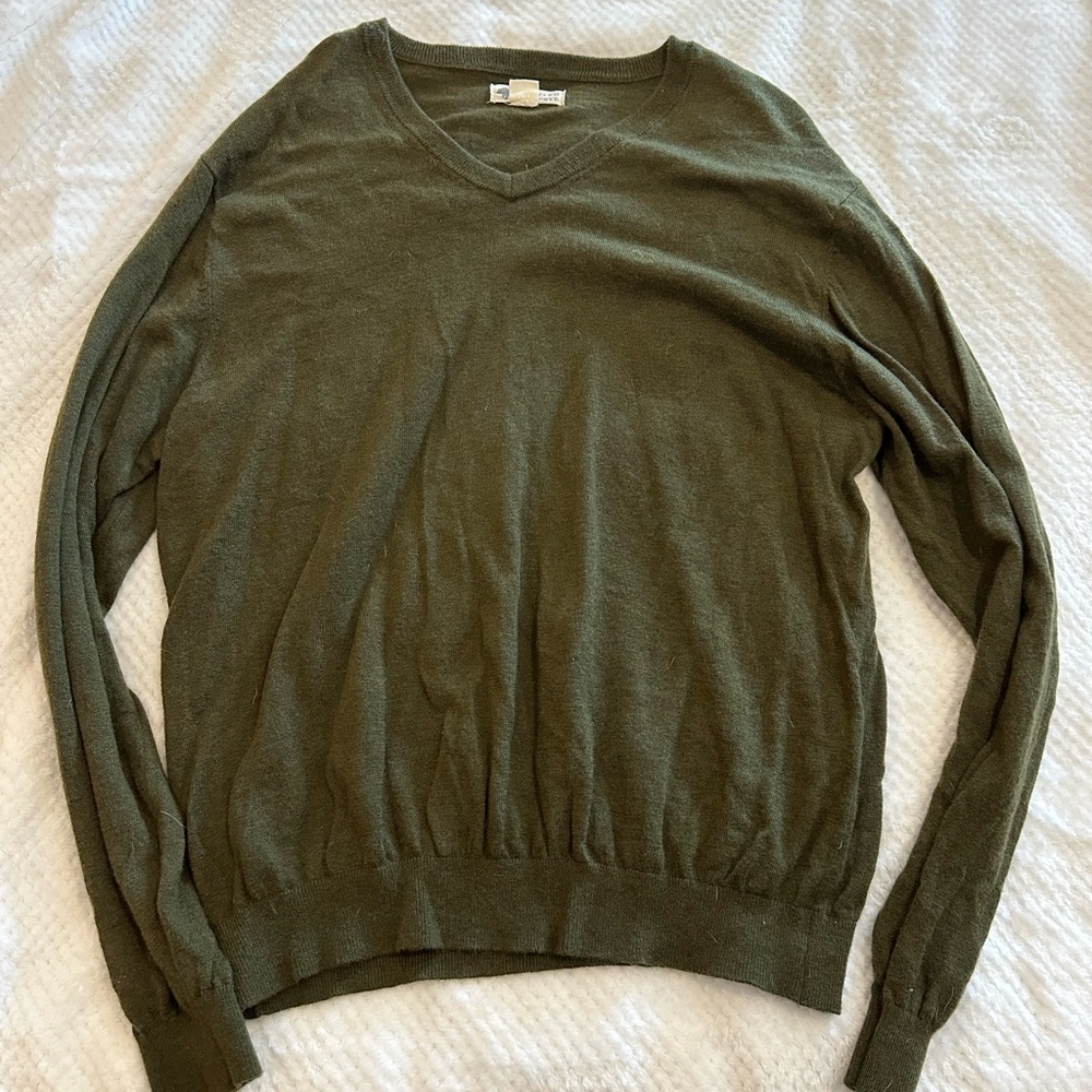 Onward Reserve Merino Wool V Neck Sweater
